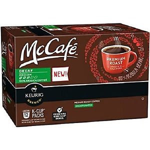 McCafe Decaf K-Cup Coffee - Medium Roast 12 Ct. (2 Pack)
