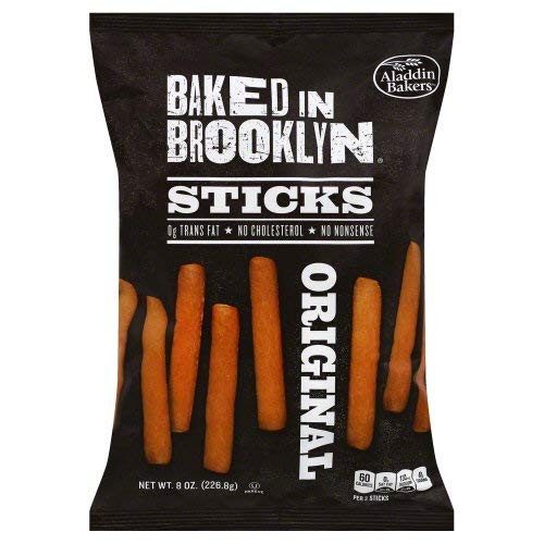 Baked In Brooklyn Snack Stick Original  8oz -Pack of 4-