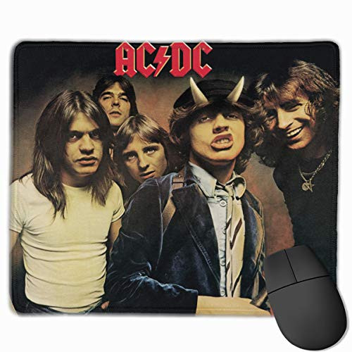 ACDC Mouse pad Non-Slip Rubber Base Mouse pad 9.8x11.8in  Used for Computer  Laptop