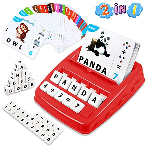 Matching Letter Number Games for Kids Spelling Games for Kids Ages 4-8 2 in 1 Words Flash Cards Preschool Learning Educational Toys for Boys Girls Age 3-8 Matching Letter Number Games for Kids Spelling Games for Kids Ages 4-8 2 in 1 Words Flash Cards Preschool Learning Educational Toys for Boys Girls Age 3-8