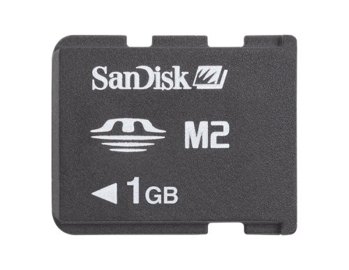 Sandisk Memory Stick Micro -M2- 1GB SDMSM2-001G-A11M -Retail Package-
