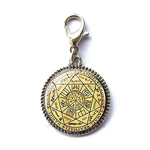 Seals of The Seven Archangels Charm Jewelry Friend Gift Bracelet Pendant Zipper Pull Charm with Lobster Clasp Art Photo Zipper Pull Jewelry Seals of The Seven Archangels Charm Jewelry Friend Gift Bracelet Pendant Zipper Pull Charm with Lobster Clasp Art Photo Zipper Pull Jewelry