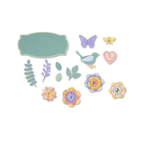Sizzix Spring Things Dies  One Size  Multicolor