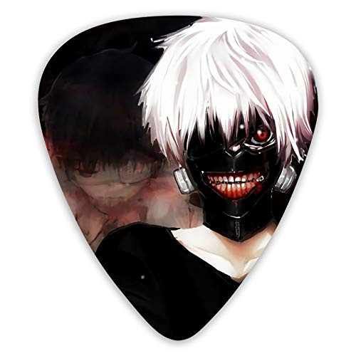 Skiroromg Tokyo Ghoul Guitar Picks -12 Medium Picks in A Packet--for Music Lovers-