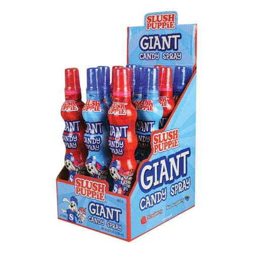 Koko s SLUSH PUPPiE Giant Candy Spray  3.72 fl oz -110 mL-. -Pack of 12-
