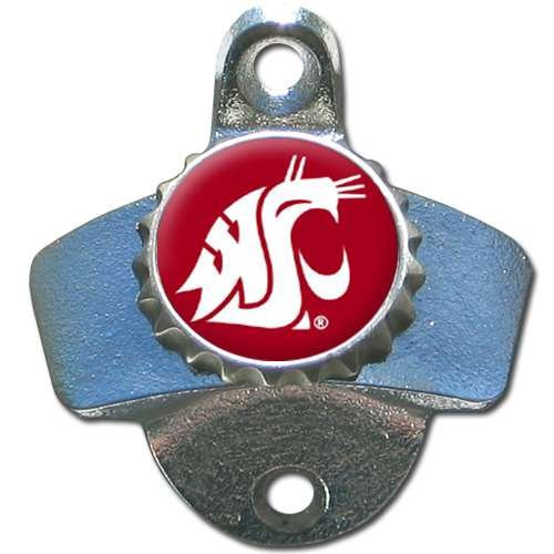 Siskiyou Washington State Cougars Wall Mounted Bottle Opener