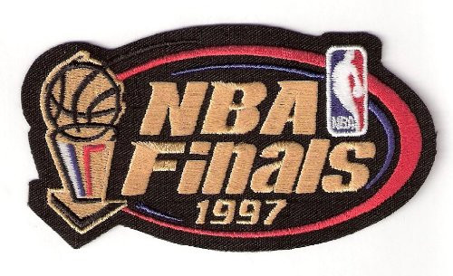 1997 NBA Finals Warm Up Jerseys Patch Chicago Bulls Jazz