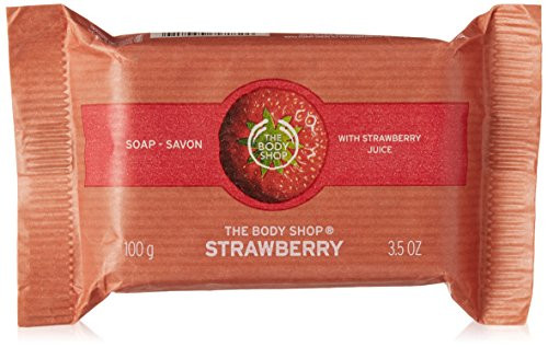 The Body Shop Strawberry Soap 3.5 Ounce -Packaging May Vary-