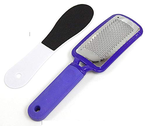 Colossal Foot Rasp Foot File and Callus Remover  Feet Smoother File -Purple-