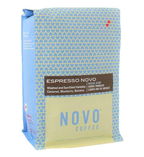 Novo Coffee  inchEspresso Novo inch Medium Roasted Shade Grown Whole Bean Coffee - 12 Ounce Bag