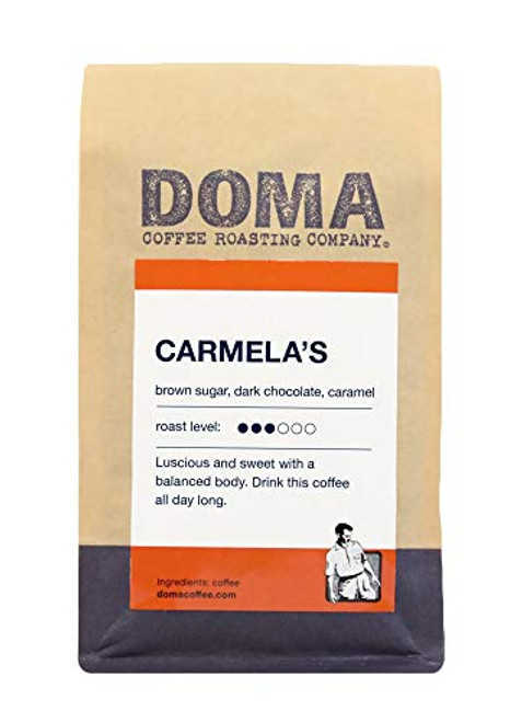Doma Coffee  inchCarmela s inch Medium Roasted Whole Bean Coffee - 12 Ounce Bag