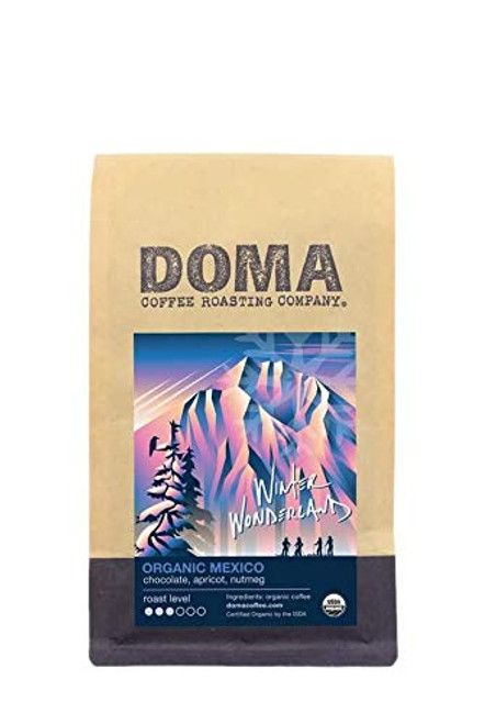 Doma Coffee inchWinter Wonderland Organic Mexico inch Medium Roasted Organic Whole Bean Coffee - 12 Ounce Bag Doma Coffee inchWinter Wonderland Organic Mexico inch Medium Roasted Organic Whole Bean Coffee - 12 Ounce Bag