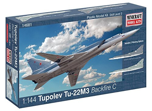 Minicraft Tu-22M3 Tupolev Backfire Model Building Kit