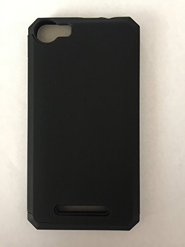 BLU Advance 5.0 -D030UX-  BLU Dash M Case  Rugged High Impact Hybrid Slim Shockproof Protector Case For BLU Advance 5.0   BLU Dash M -BLACK