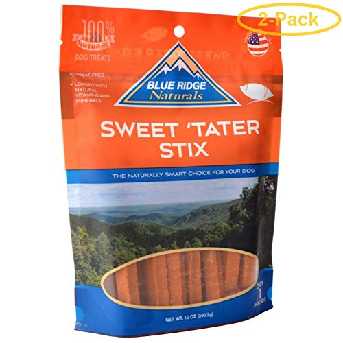 Blue Ridge Naturals Sweet Tater Stix 12 oz - Pack of 2