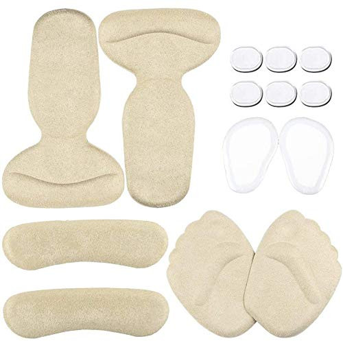 High Heel Pads -14 pcs- - Heel Grips High Heel Pads High Heel Forefoot Cushion Blister Prevention High Heel Insoles High Heel Liners Anti Slip Heel Shoe Cushion Inserts High Heel Pads -14 pcs- - Heel Grips High Heel Pads High Heel Forefoot Cushion Blister Prevention High Heel Insoles High Heel Liners Anti Slip Heel Shoe Cushion Inserts