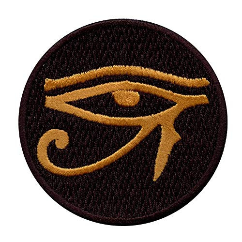 Egyptian Eye Of Horus Patch God Logo Embroidered Iron On