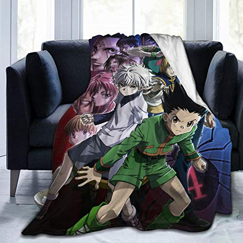 Hunter X Hunter Killua Soft and Comfortable Blankets Ultra-Soft Micro Fleece Blanket for Bed Or Sofa All Season Quality Blankets
