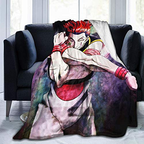 Hunter X Hunter Hisoka Soft and Comfortable Blankets Ultra-Soft Micro Fleece Blanket for Bed Or Sofa All Season Quality Blankets