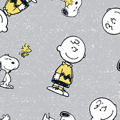 Peanuts Snoopy and Charlie Brown Fabric by The Yard by Springs Creative 100 percent  Cotton