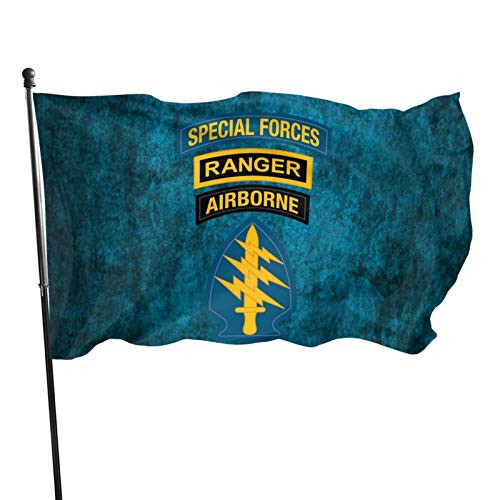 Ximengabc US Army - Special Forces Ranger Airborne 3x5 Foot Flag Outdoor 100 percent Single-Layer Translucent Polyester 3 x5 Ft Banner for Garden Home Ximengabc US Army - Special Forces Ranger Airborne 3x5 Foot Flag Outdoor 100 percent Single-Layer Translucent Polyester 3 x5 Ft Banner for Garden Home