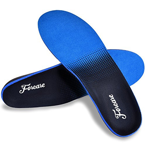 Plantar Fasciitis Foot Arch Support Shoe Inserts Orthotic Insoles for Men and Women Flat Feet Over-Pronation Pain Relief -US Mens 5-5.5 - Womens 7-7.5-