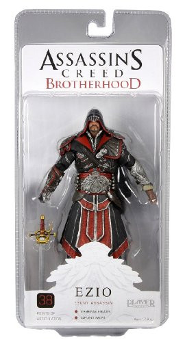 Assassins Creed 7-inch Brotherhood Ezio Hooded Action Figure (ebony)