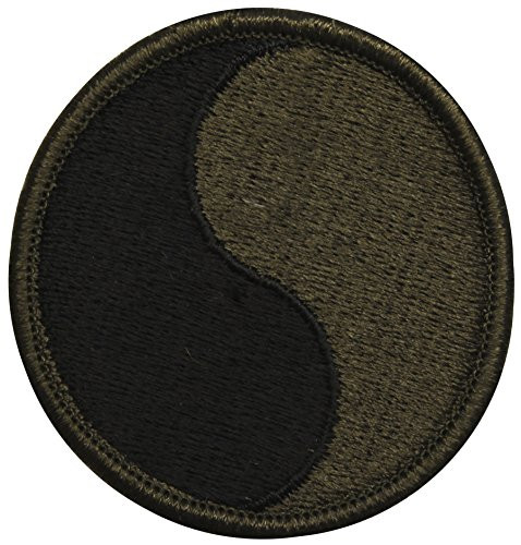 29th Infantry Division Patch Subdued