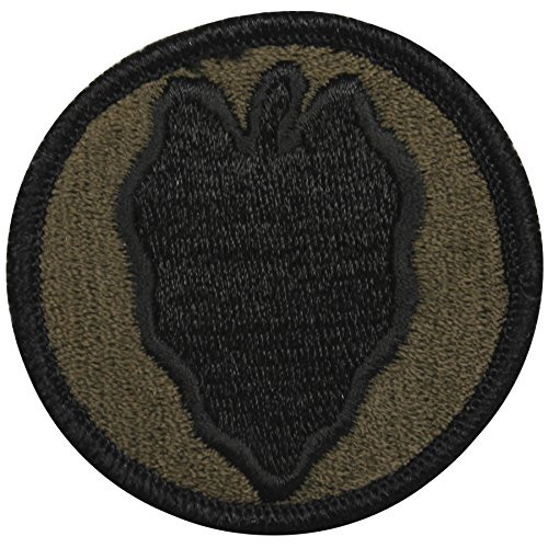 24th Infantry Division Patch Subdued