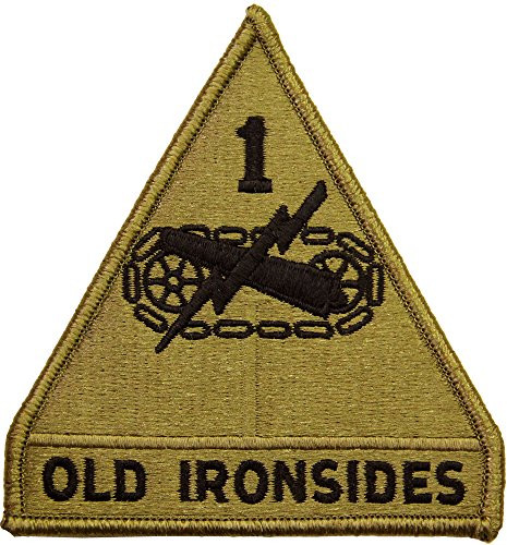 1st Armored Division Scorpion   OCP Patch With Hook Fastener