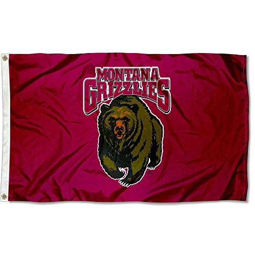 Montana Grizzlies Griz University Large College Flag