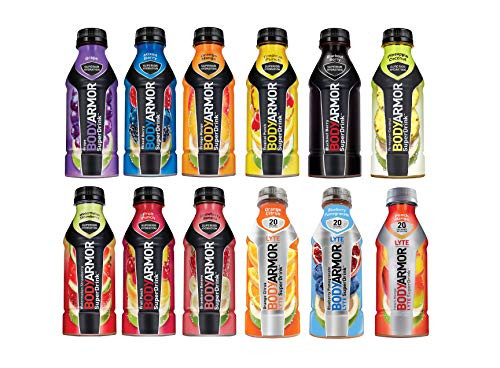 Bodyarmor Superdrink 12 Flavor Variety Pack 16 Ounce Bottles -Pack of 24- Bodyarmor Superdrink 12 Flavor Variety Pack 16 Ounce Bottles -Pack of 24-