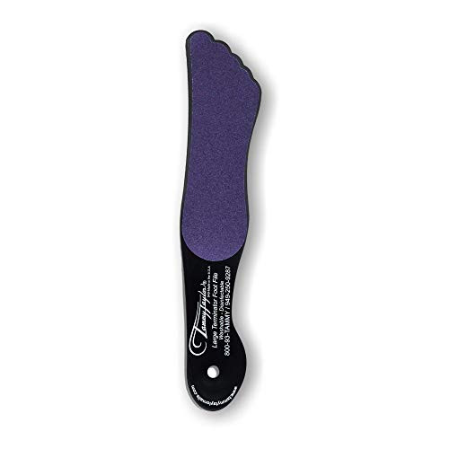 Tammy Taylor Large Purple Terminator Professional Pedicure Foot File - Hard  Dead  Cracked Skin  Callus Remover - Double the Average Durability