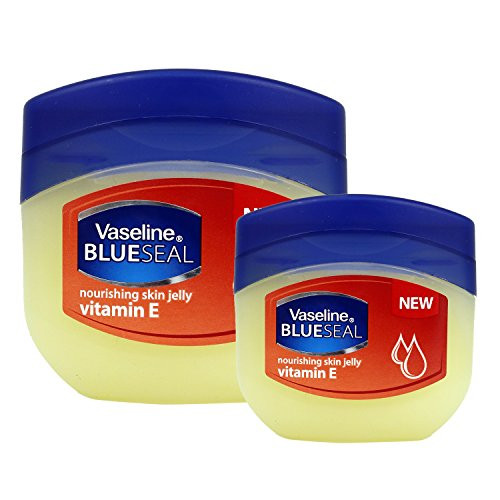-2 PACK- VASELINE BlueSeal Gentle Petroleum Jelly -Vitamin E-  Lip therapy Portable Small Vaseline 1.7oz