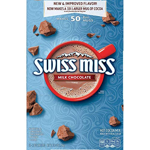 Swiss Miss Milk Chocolate Hot Cocoa Mix Packets -5 Swiss Miss Milk Chocolate Hot Cocoa Mix Packets -5