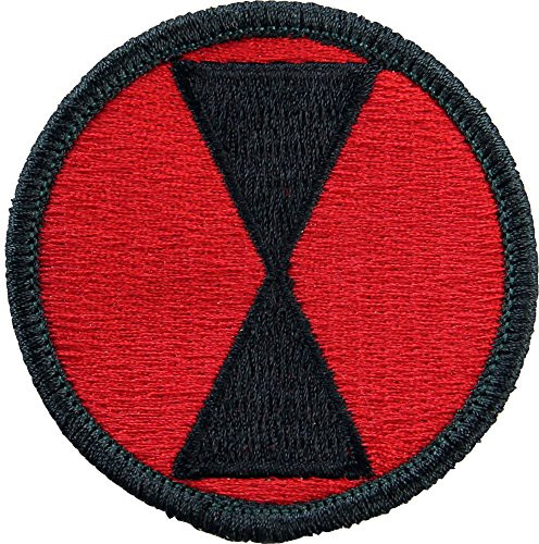 7th Infantry Division Patch Full Color