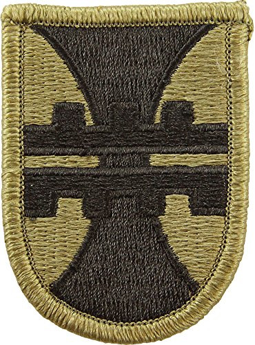 412th Engineer Brigade Scorpion   OCP Patch With Hook Fastener