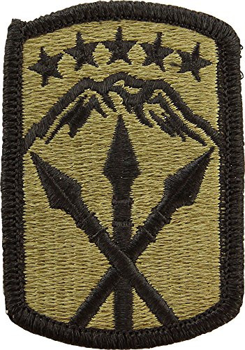 593rd Sustainment Brigade Scorpion   OCP Patch With Hook Fastener