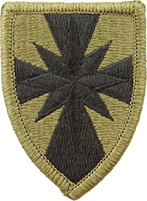 8th Theater Sustainment Command Scorpion OCP Patch With Hook Fastener