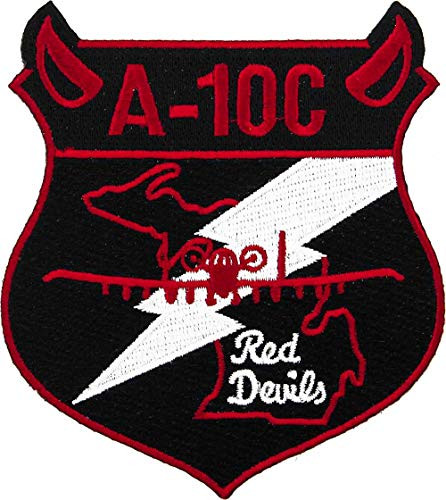 107th Fighter Squadron A-10C Warthog Patch Full Color