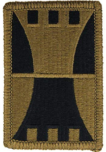 416th Engineer Brigade Patch Scorpion OCP with Hook Fastener