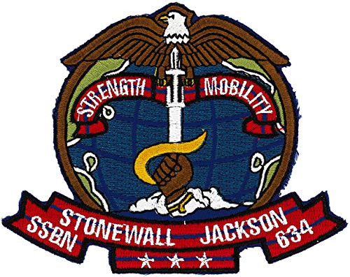 USS Stonewall Jackson SSBN-634 Patch Full Color