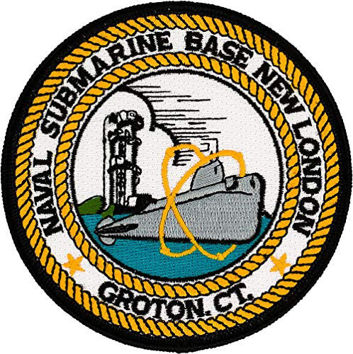 Naval Submarine Base Groton  CT Patch Full Color