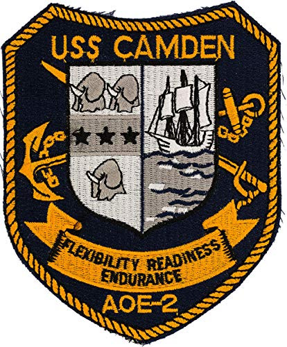 USS Camden AOE-2 Patch Full Color