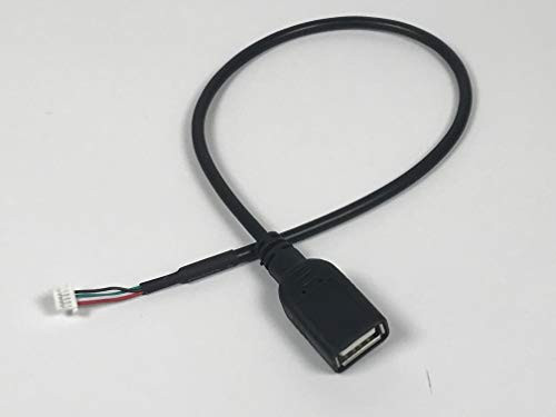 Micro SATA Cables USB Type A Female 12 Inch Cable to Internal 5 Pin 1.0 mm Connector