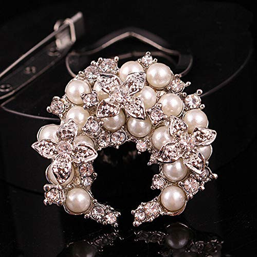 DONGXIONG Shawl Ring Clip Scarves Fastener Crystal Silk Scarf Buckle Brooch Wedding Fashion Jewelry Female Classic Gift 8 DONGXIONG Shawl Ring Clip Scarves Fastener Crystal Silk Scarf Buckle Brooch Wedding Fashion Jewelry Female Classic Gift 8