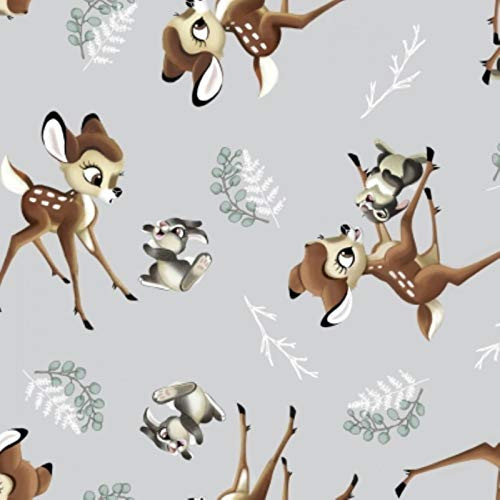 Springs Disney Bambi 72985 Bambi  and  Thumper Toss BTY