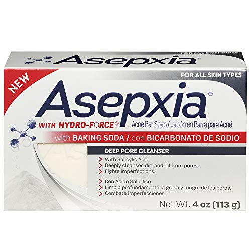 ASEPXIA Acne Cleansing Bar Soap with Baking Soda  4 Ounce