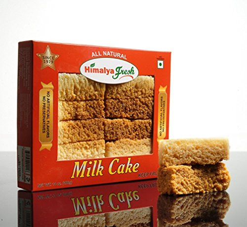 HIMALYA FRESH Milk Cake 14 oz - Premium Authentic Luxurious Sweet Made With Pure Grass fed water Buffalo Milk and sugar -just two ingredients- - No Fillers Or Preservatives -1 Box- HIMALYA FRESH Milk Cake 14 oz - Premium Authentic Luxurious Sweet Made With Pure Grass fed water Buffalo Milk and sugar -just two ingredients- - No Fillers Or Preservatives -1 Box-