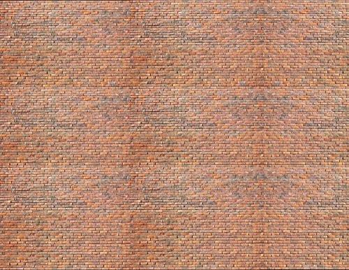 Model Train Scenery Paper -5 Sheets 8.5 inchx11 inch -Light Calico Brick  O Scale-